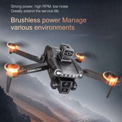 Lenovo V198MAX Drone 8K Profesional FPV Brushless Laser obstacle avoidance Aerial Optical Foldable Quadcopter Mini 4K Dron
