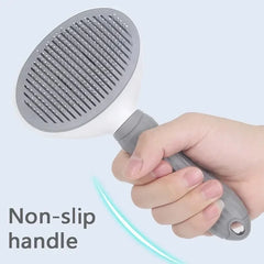 Pet Dog Brush Cat Comb Self Cleaning Pet Hair Remover Brush For Dogs Cats Grooming Tools Pets Dematting Comb Pet Accessories Pet Shop