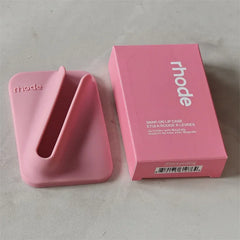 Snap-On Lip Case MagSafe Lip Gloss Holder With MagSafe Support Peptide Treatment Anti-Slip Single-Sided Case Mount Back Sticker