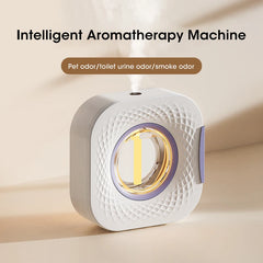 Home Decor Desktop Diffuser Aromatherapy Machine USB Smart Air Purifier with Display for Car Bathroom Air Deodorization Shangri-la