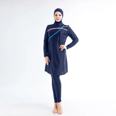 3PCS/Set Plus Size Burkini Muslim Swimwear Swimsuit Women Hijab Swimwear Islamic Swimsuit Bathing Suit Women