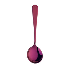 6/8/11Pcs Stainless Steel Soup Spoons Round Dessert Spoon 11 Colors Spoons Set Ice Cream Scoop Spoon In Party Dinnerset Kitchen Tools, Cooking Utensils