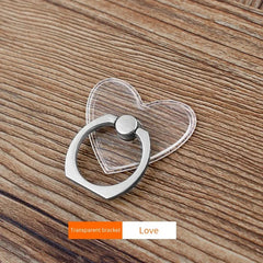 Universal Stent Mobile Phone Holder Stand Finger Ring Magnetic For Cute Cell Smart Phone Transparent Holder for iPhone Samsung