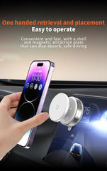 Magnetic Suction Phone Mount 360° Adjustable Vacuum Foldable Phone Holder Car Mounted Adsorption Bracket Universal Car Bracket
