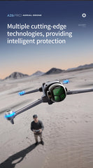 Lenovo A26 Pro Drone 5G WiFi Drone 4K Dual HD Camera Large Screen Remote Controller Brushless Motor Professional Quadcopter Toy