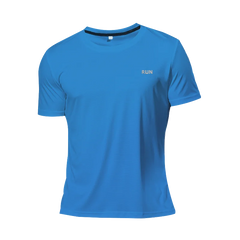 High Quality Polyester Men Running T Shirt Quick Dry Fitness Shirt Training Exercise Clothes Gym Sport Shirt Tops Lightweight