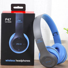 Handsfree Wireless Headphones Noise Canceling Headphone Earphone P47 headset Bluetooth Head Phone for iPhone Huawei Samsung S22