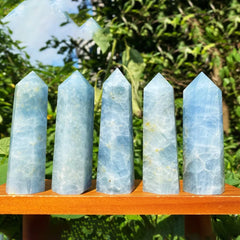 Natural Stone and Crystals Point Wand Witchcraft Rose Quartz Amethyst Home Decor Mineral Reiki Healing Stones Crafts Room Decor