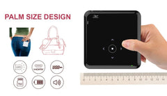 SmartIdea Wireless Projector DLP Handheld Pocket Proyector Build-in Battery Support AirPlay Miracast Outdoor Camping Projector