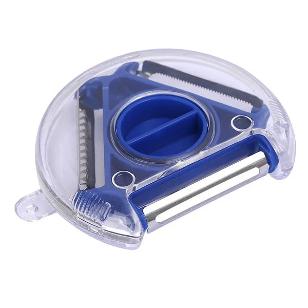 3 In 1 Fruit and Vegetable Peeler Multifunctional Vegetable Shredding Tools Stainless Steel Blade Peel Grater Kitchen Tools
