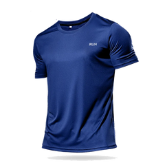 High Quality Polyester Men Running T Shirt Quick Dry Fitness Shirt Training Exercise Clothes Gym Sport Shirt Tops Lightweight