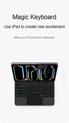 Magic Keyboard for iPad Pro 11 13 M5 Case for iPad Air 11 13 Inch M4 2026 M3 M2 Funda iPad 10th Gen 11th A16 Air 5 4 Smart Cover