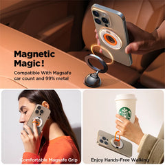 Joyroom Ring Phone Holder Colorful Magnetic Kickstand Silicone Ring Magnetic Phone Grip Holder Stand For iPhone Samsung Huawei