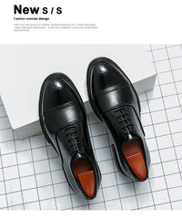 Men’s Formal Leather Dress Shoes for Business & Wedding