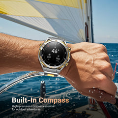 Smartwatch 1.43-inch AMOLED Display 900mAH Battery 45Days Standby Bluetooth 5.3 with Flashlight Men‘s Smart Watch, W90 PRO