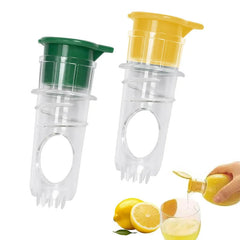 Manual Lemon Juicer Portable Mini Lemon Squeezer Citrus Juicer Reamer Hand Held Easy Juicer for Lemon Orange Limes Citrus