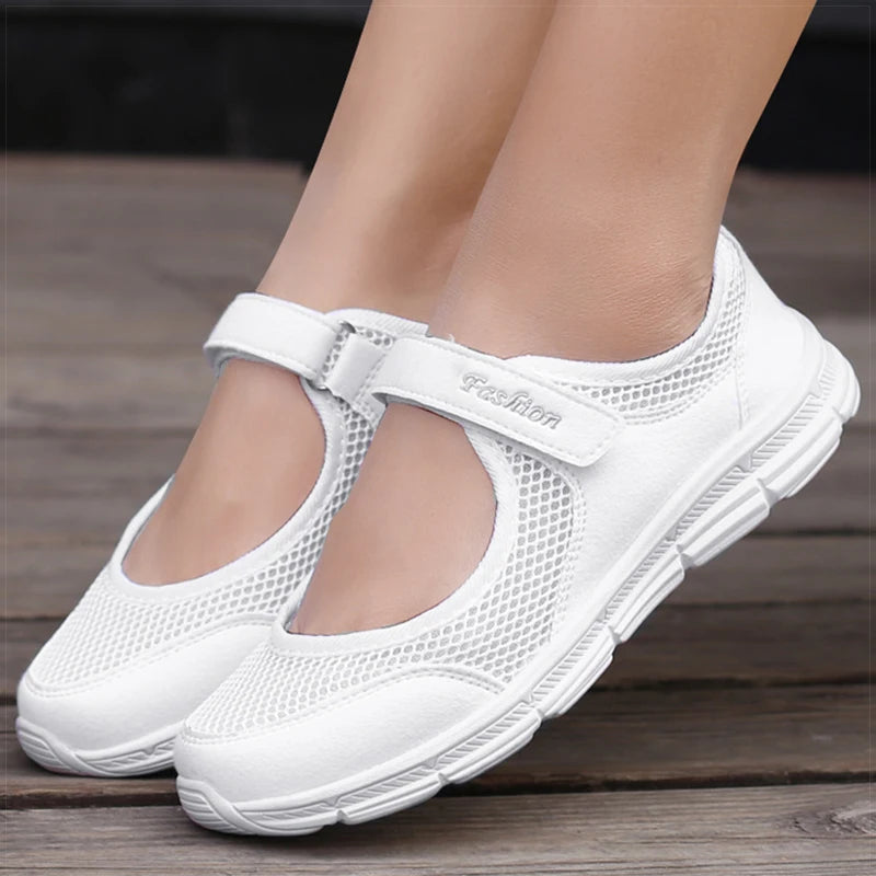 Shoes Women lightweight Vulcanize Shoes For Women White Zapatillas De Mujer Spring Summer Casual Sneaker Comfortable Woman Flat Shoes