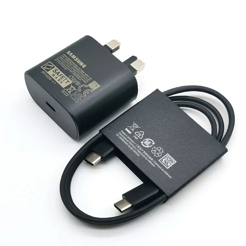 25W UK Plug Super Fast Charger for Samsung Galaxy