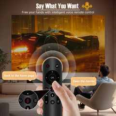 Magcubic L018 360° Projector 650ANSI 8K Android 14 Native 1080P with Auto Keystone Focus Wifi6 BT5.4 Portable Outdoor