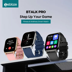 Zeblaze Btalk PRO Voice Calling Smart Watch 1.91'' HD Display Heart Rate SpO2 & Stress Monitor Multiple Sports Modes Smartwatch