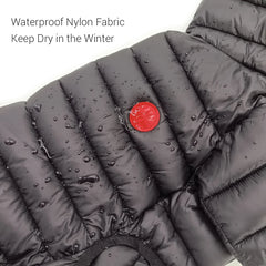 Winter Dog Clothes Overalls for Small Medium Dogs Luxury Fashion Lightweight Down-Like Cotton Padded Puppy Coat Soft Warm Jacket Pet Shop Pet Clothing