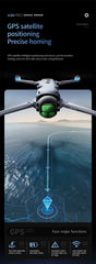 Lenovo A26 Pro Drone 5G WiFi Drone 4K Dual HD Camera Large Screen Remote Controller Brushless Motor Professional Quadcopter Toy
