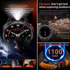 New T-Rex3 Ultra 1100mAh Battery Smart Watch GPS Track Compass IP69K Waterproof Sports tracker Outdoors Military Smartwatches