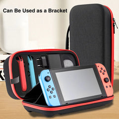 Large Storage Bag for Switch & OLED Portable Carrying Protective Case with 20 Game Slots Travel Bag for Joypad NS Accessories