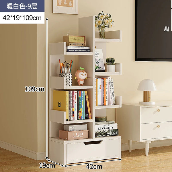 -For Storage Cabinet Bookshelf Kids Children's Bookcase Bookstore Books Accessories Book Shelf Furniture