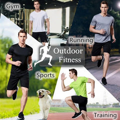 Men’s Quick Dry Gym Running T-Shirt Lightweight