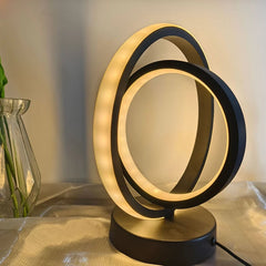 LED Desk Light Three Color Dimmable Plug-In Desktop Decoration Bedside Table Lamp Bar Restaurant Atmosphere Aluminum Desk Lamps