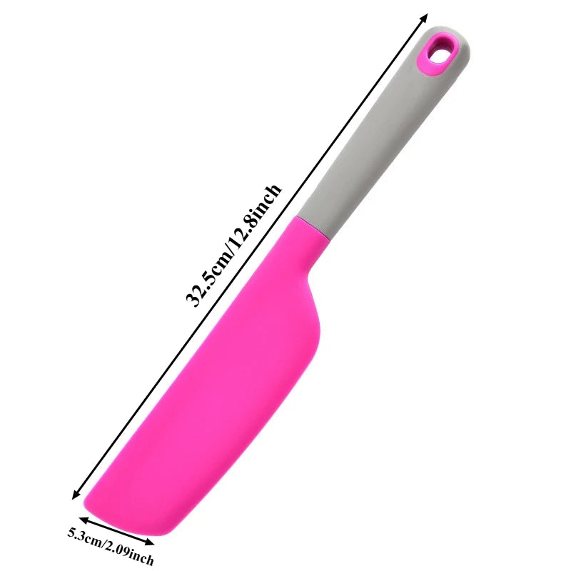 Silicone Cooking Leakage Spatula Dense Shovel Fried FishOmelette Shovel Non-stick Spatula Kitchen Cooking Tools