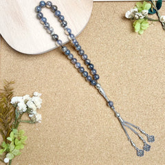 10mm 33PCS Glass Tasbih Islamic Prayer Beads Bracelet for Women