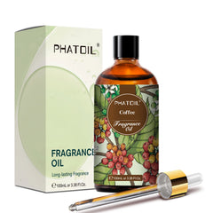 PHATOIL 100ml Fragrance Oil Coconut & Vanilla Bubble Gum Sea Breeze White Musk Aroma Fragrance Oils For Candles Soap Making