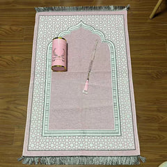 Prayer Mat Set Prayer Rug Islamic Muslim Travel Worship Blanket Outdoor Portable Muslim Pray Mat Ramadan Gifts