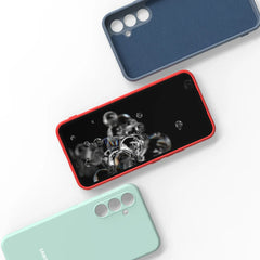 For Samsung Galaxy A57 A37 A17 A55 A35 A25 A15 A56 A36 A26 16 06 Case Liquid Silicone Phone Back Cover For A54 34 24 14 23 Shell
