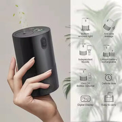 Portable Essential Oil Diffuser Smell Distributor Electric Smell For Home Office Car Air Freshener Rechargeable Scent Diffusers Home Decor