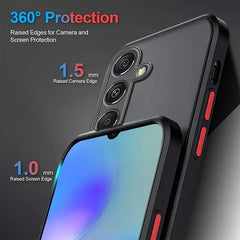 Soft TPU Shockproof Armor Matte Phone Case For Samsung Galaxy S26 S25 S24 S23 S 25 Ultra Plus Cases Clear Hard Bumper Back Cover