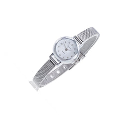 Women’s Fashion Mesh Strap Watch – Korean Style