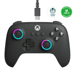 8BitDo Ultimate C Wired Controller USB Gamepad with Hall Effect Joysticks for PC Windows and Xbox Series X、Series S, Xbox One,.