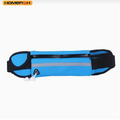 HOMEFISH New Running Bag Cycling Bag Waist Bag Belt Bag Waterproof Sports Fanny Pack Mobile Phone Case Gym Running Jogging Run