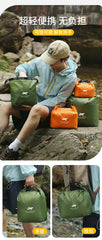 Foldable Waterproof Dry Bag, Oxford Cloth Portable Storage Pouch for Camping, Hiking & Swimming