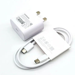 25W UK Plug Super Fast Charger for Samsung Galaxy