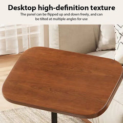 Adjustable Height Rotating Side Table Multi-Functional Lightweight Sofa Side Table Coffee Table Living Room Movable Desk Living Room Furniture