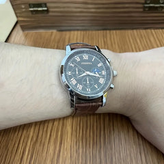 GENEVA High Quality Men's Luxury Belt Fashion Quartz Watch