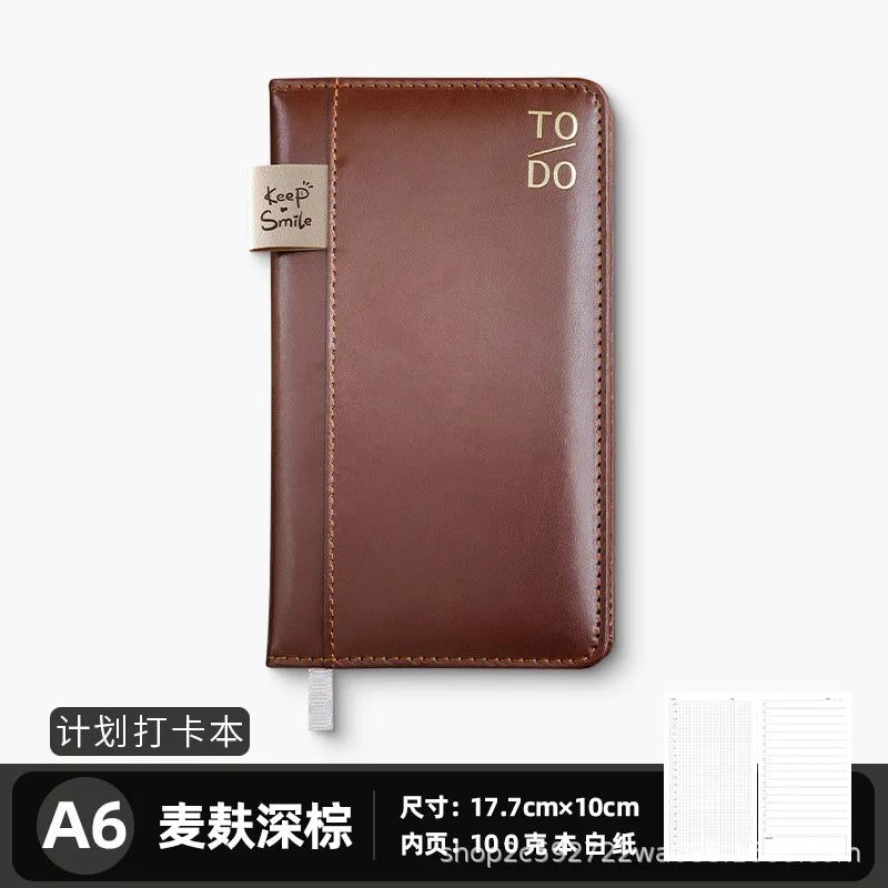 2026 A6 Minimalist Daily Planner - Habit Tracker & To-Do List for Instagrammable Productivity Elegant Productivity Journal