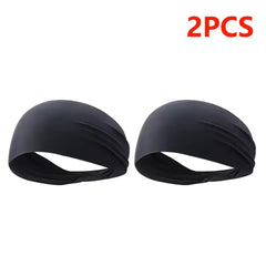 Sport Headband Fitness Sweat Bandage Head Hair Band Tennis Yoga Absorb Sweat Head Band Basketball Running Sweatband Women Men