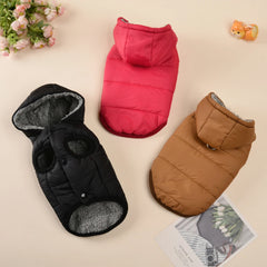Warm Cats Hoodie Coat For Small Medium Cats Dog Winter Cozy Fleece Puppy Kitten Jacket Clothes Windproof Pet Shop
 Pet Clothing