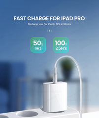 PD 40W Fast Charger For iPhone 16 15 11 12 13 14 Pro Max Plus iPad Air Fast Charging Cable USB C Type C Data Line Phone Charger
