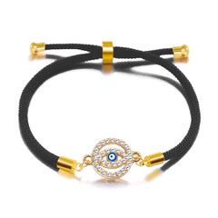 Turkish Evil Eye Bracelets For Women Men Handmade Braided Black Red Rope Lucky Bracelet Fashion Couple Friendship Jewelry Gifts